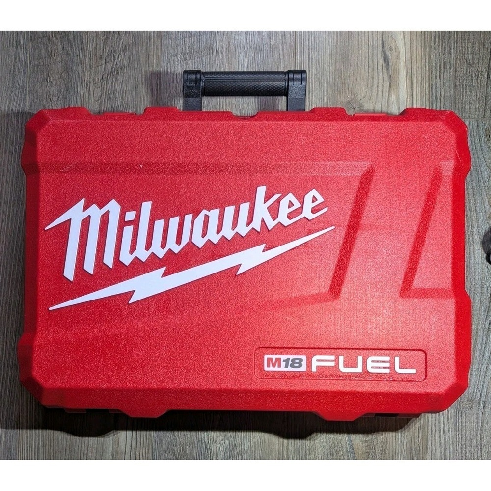 Milwaukee M18 FUEL Cordless Drill Impact EMPTY CASE 313591006 Red Black Lockable